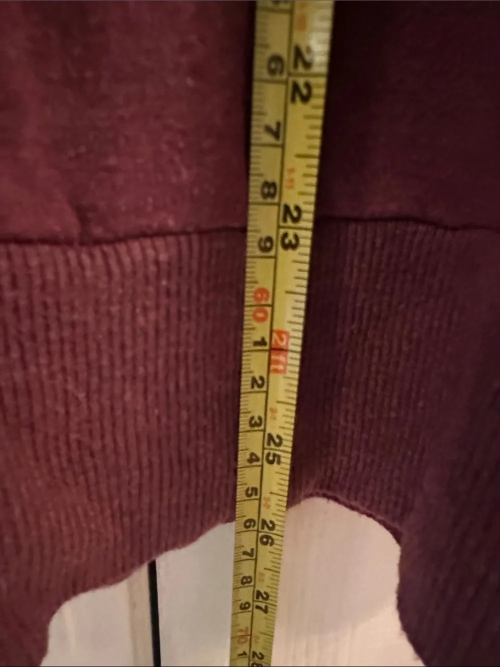 ALO Yoga Textured Long Sleeve Crew Pullover Open Back Detail - Wine- Best for L